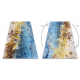 MIRO 51709.803 washing carpet Abstraction anti-slip - blue / gold - SECOND-RATE PRODUCT