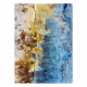 MIRO 51709.803 washing carpet Abstraction anti-slip - blue / gold - SECOND-RATE PRODUCT