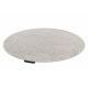 Tapis CASABLANCA LOOP cercle beige, bouclé, doux - PRODUIT DE DEUXIÈME QUALITÉ