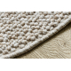 Carpet CASABLANCA LOOP circle beige loop, soft - SECOND-RATE PRODUCT