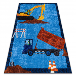 JUNIOR 51827.803 Caminhão, escavadeira para crianças antiderrapante - azul - PRODUTO DE SEGUNDA GRAU