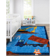 JUNIOR 51827.803 washing carpet Truck, excavator for children anti-slip - blue - SECOND-RATE PRODUCT