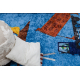 JUNIOR 51827.803 Caminhão, escavadeira para crianças antiderrapante - azul - PRODUTO DE SEGUNDA GRAU