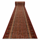 Tapis de couloir KASHQAI 4301/300 oriental, cadre terre cuite / vert