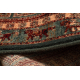 Traversa Lână KASHQAI 4301/401 oriental, cadru verde / teracotă