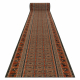 KASHQAI Wool behúň 4301/501 orientálne, rámové zelený / terakota