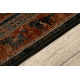 KASHQAI Wool behúň 4301/501 orientálne, rámové zelený / terakota