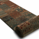 KASHQAI Wool behúň 4327/400 orientálne, patchwork zelený