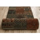 KASHQAI Wool behúň 4327/400 orientálne, patchwork zelený