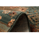 KASHQAI Wool behúň 4327/400 orientálne, patchwork zelený