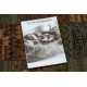 KASHQAI Wool behúň 4327/400 orientálne, patchwork zelený