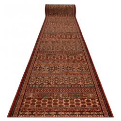 Traversa Lână KASHQAI 4334/300 oriental, cadru vin roșu / verde