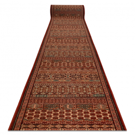 Passadeira de lã KASHQAI 4334/300 oriental bordó / verde