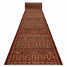 Chodnik wełniany KASHQAI 4334/300 orientalny bordo / zielony