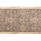 Wool runner DJOBIE 4545/600 Ornament beige / brown 85cm