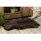 RENIFER carpet – natural leather, decorative, throw – premium POK002 brown