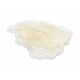 RENIFER carpet – natural leather, decorative, throw – premium POK004 cream