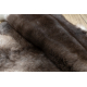 REN Rentierfell – Naturleder, dekorativ, Überwurf – standard POK014 braun / grau