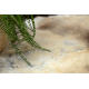 RENIFER tæppe – naturlæder, dekorativt, plaid – standard POK016 rød / beige