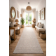 Alfombra de pasillo CASABLANCA LOOP beige, lazo, suave