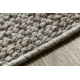 Montert teppe CASABLANCA LOOP beige, hempe, myk