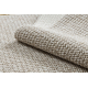 Fitted carpet CASABLANCA LOOP beige, loop, soft