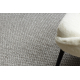 Fitted carpet CASABLANCA LOOP light grey loop, soft