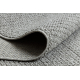 Moquette CASABLANCA LOOP gris clair, bouclé, doux