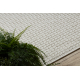 Alfombra de pasillo CASABLANCA LOOP blanco, lazo, suave