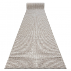 Alfombra de pasillo CASABLANCA LOOP blanco / beige, lazo, suave
