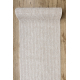 Tapis de couloir CASABLANCA LOOP blanc / beige, bouclé, doux