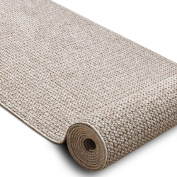 Montert teppe CASABLANCA LOOP beige, hempe, myk