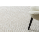 Moquette tappeto CASABLANCA LOOP bianco / beige loop, morbido