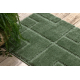 Two-piece bathroom set rug SUPREME LINES, non-slip, soft - green