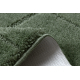Two-piece bathroom set rug SUPREME LINES, non-slip, soft - green
