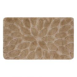 Bathroom rug SUPREME STONES, non-slip, soft - beige