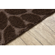 Ensemble de salle de bain deux pièces tapis SUPREME STONES, des pierres, antidérapant, doux - marron