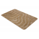 Two-piece bathroom set rug SUPREME WAVES, non-slip, soft - beige