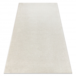 TAPPETO - MOQUETTE VELVET MICRO crema pianura tinta unita