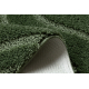 Dvojdielny kúpeľňový set koberec SUPREME WAVES, vlny, protišmykový, mäkký - zelená