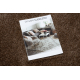 Covor baie SYNERGY, glamour, anti-alunecare, moale - lurex bej