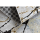 Montert teppe antiskli LOTUS MARBLE 21136 beige vaske 