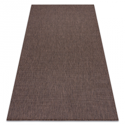 Koberec SISAL SION A5165A Melange ploché tkanie hnedá