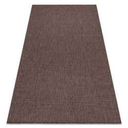 Teppe SISAL SION A5165A Melange Flatvevd brun