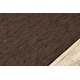 Tapis SIZAL SION A5165A Mélange tissé à plat marron
