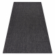 Koberec SISAL SION A5165A Melanž ploché tkaní černý