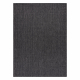 Tapis SIZAL SION A5165A Mélange tissé à plat noir
