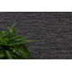Koberec SISAL SION A5165A Melanž ploché tkaní černý