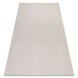 Teppich SISAL SION A5165A Melange flach gewebt ekrü / Creme