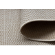 Tapete SIZAL SION A5165A Melange tecido plano cru / creme